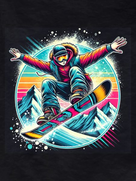 Snowboard Jump