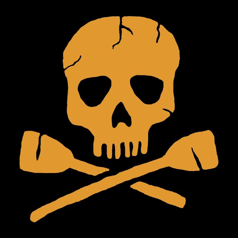 Rowing Paddle Skull Kayak