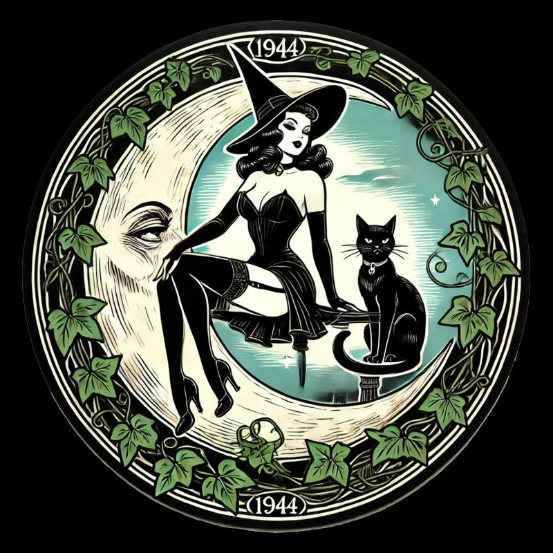 Pin-up Sorcière