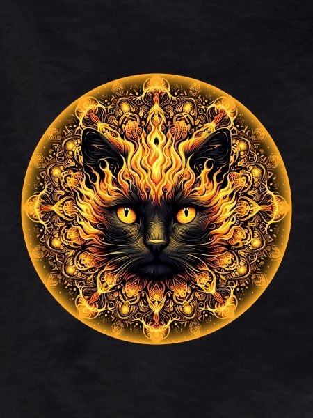 Inferno Kitty Mandala