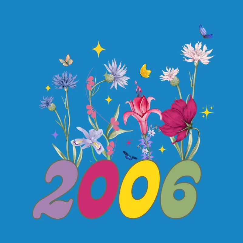 Année de naissance 2006 fleurs sauvages
