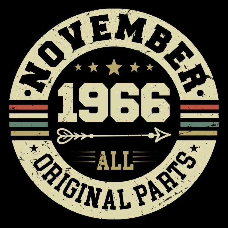 Vintage November 1966 - Birthday November 1966