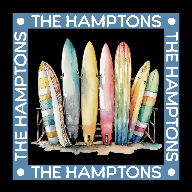 Surfen in den Hamptons