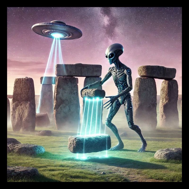 Alien construit Stonehenge