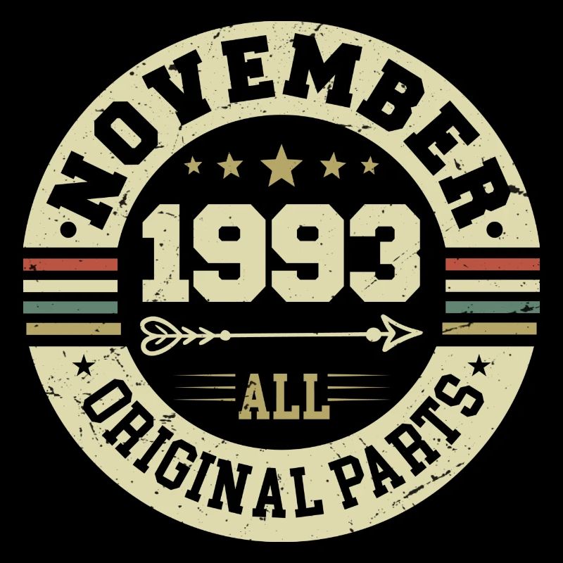 Vintage November 1993 - Geburtstag November 1993