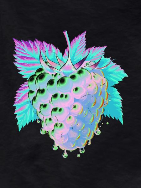 Runny Psychedelic Raspberry
