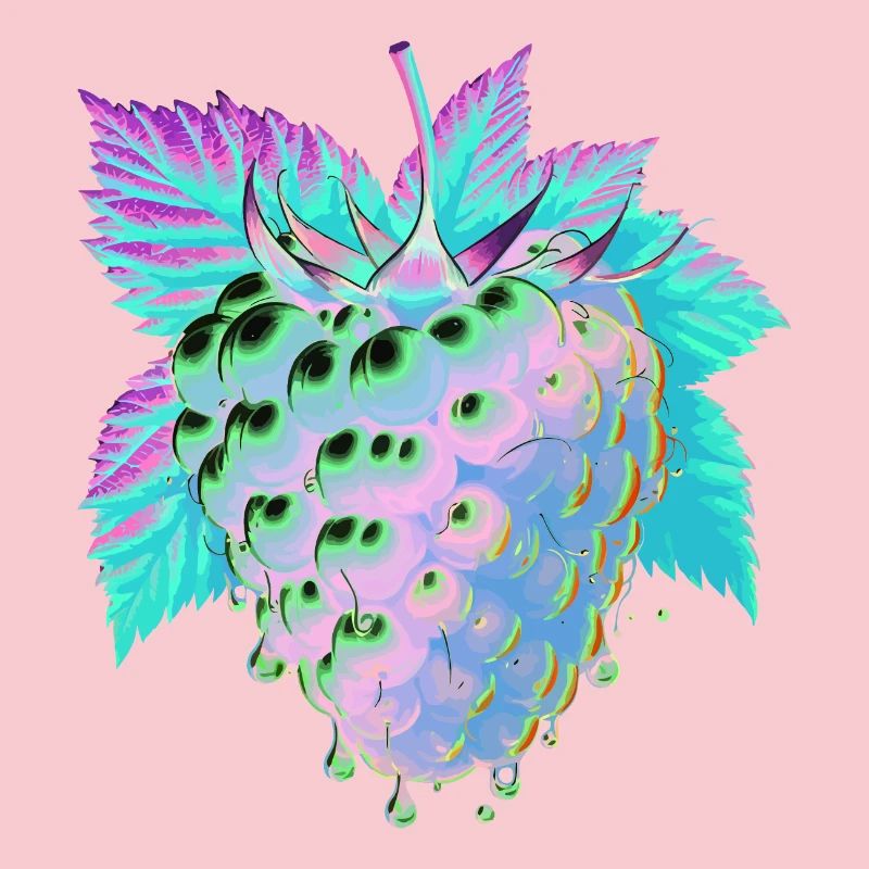 Runny Psychedelic Raspberry