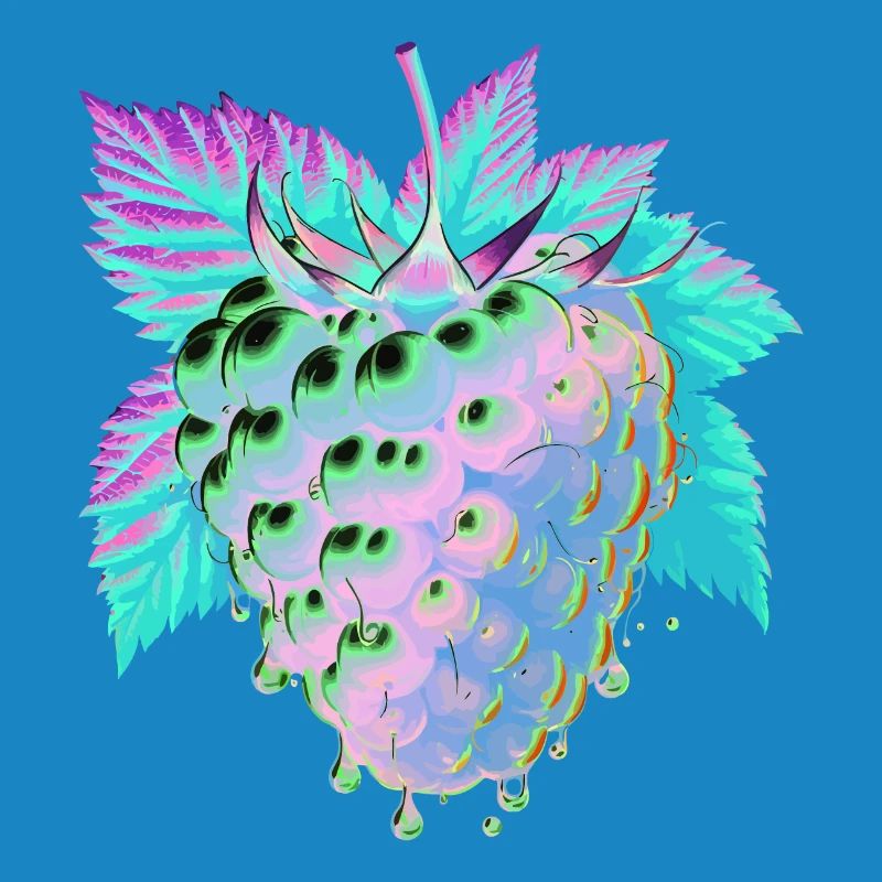 Runny Psychedelic Raspberry