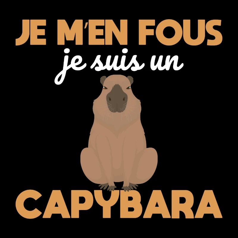 I Don't Care, I'm a Capybara - Sweet Capybara