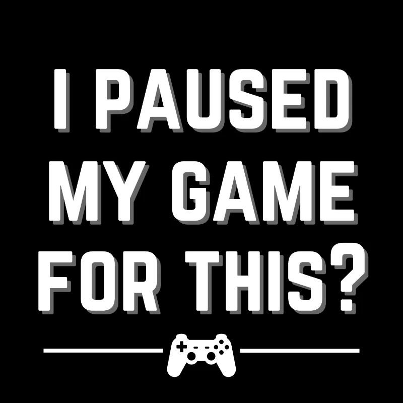 I paused my game for this?