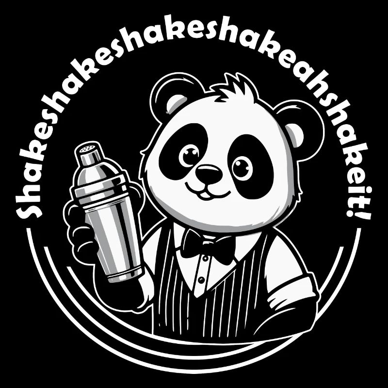Panda Barkeeper Fun