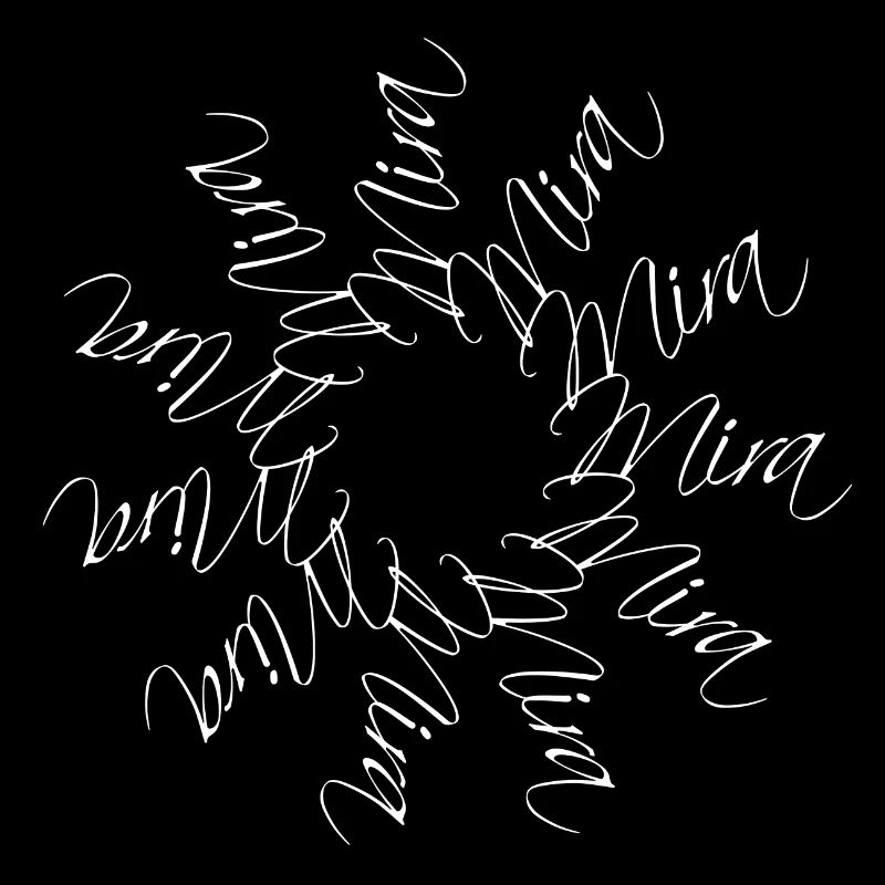 Mira Name Name Mandala