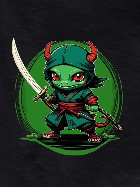 Ninja Green Salamander 1