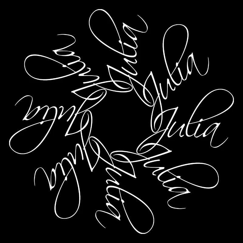Julia Name Mandala