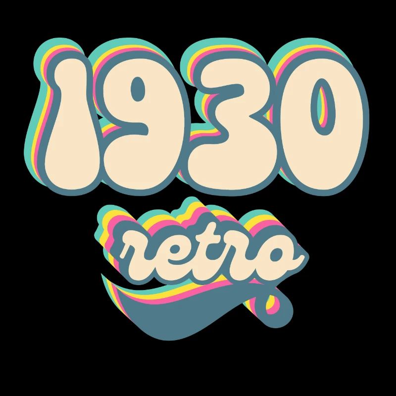 1930 retro idée cadeau