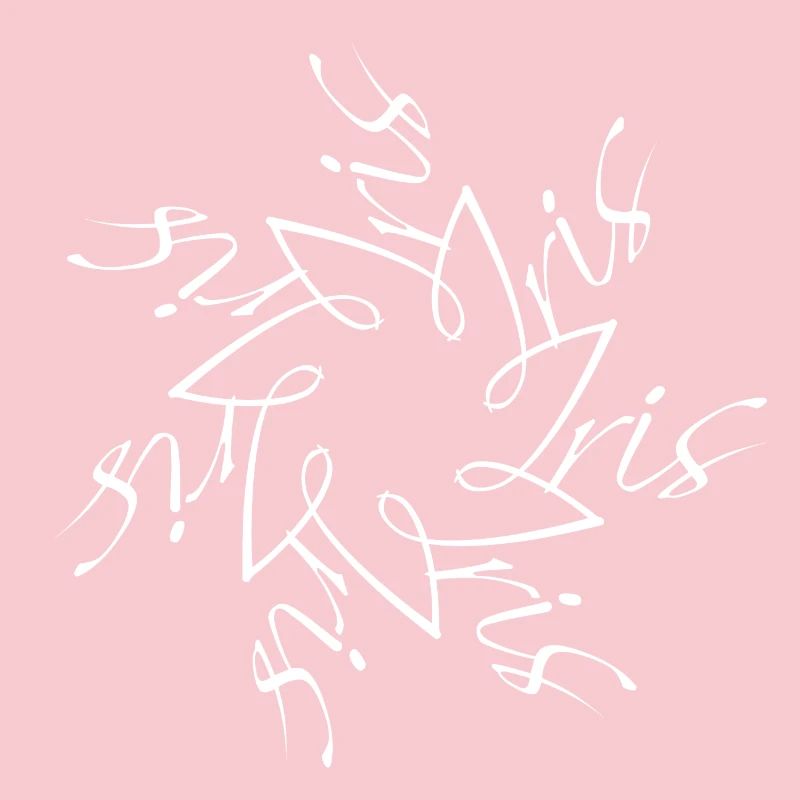 Iris Name Name Mandala