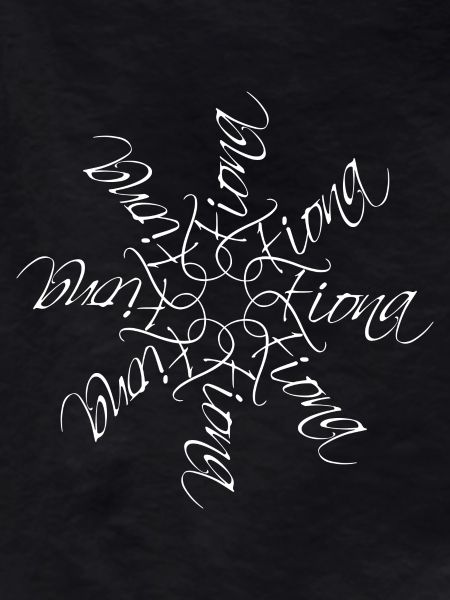 Fiona Name Name Mandala