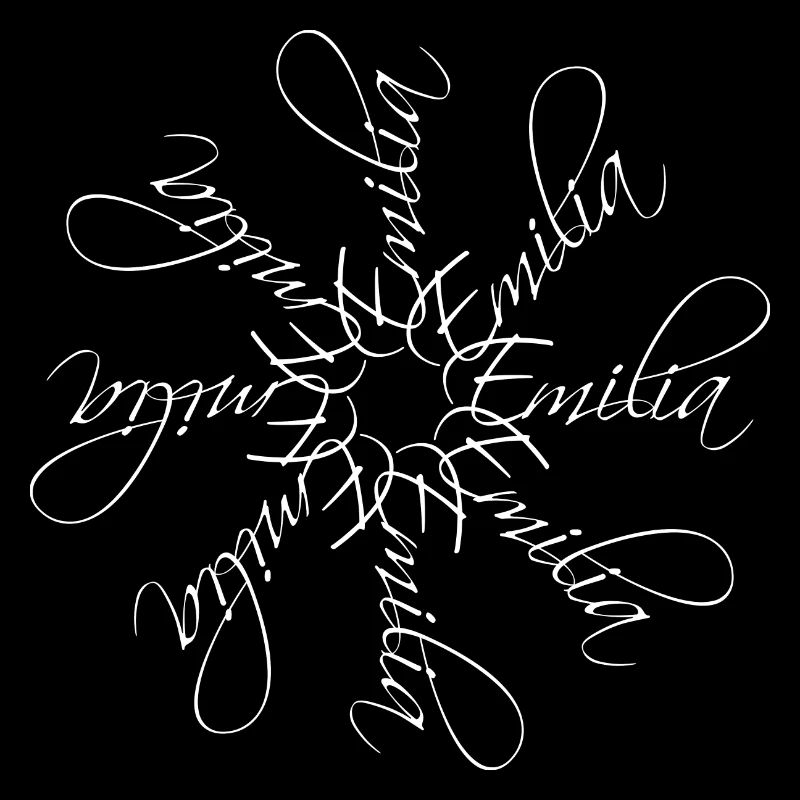 Emilia Name Name Mandala