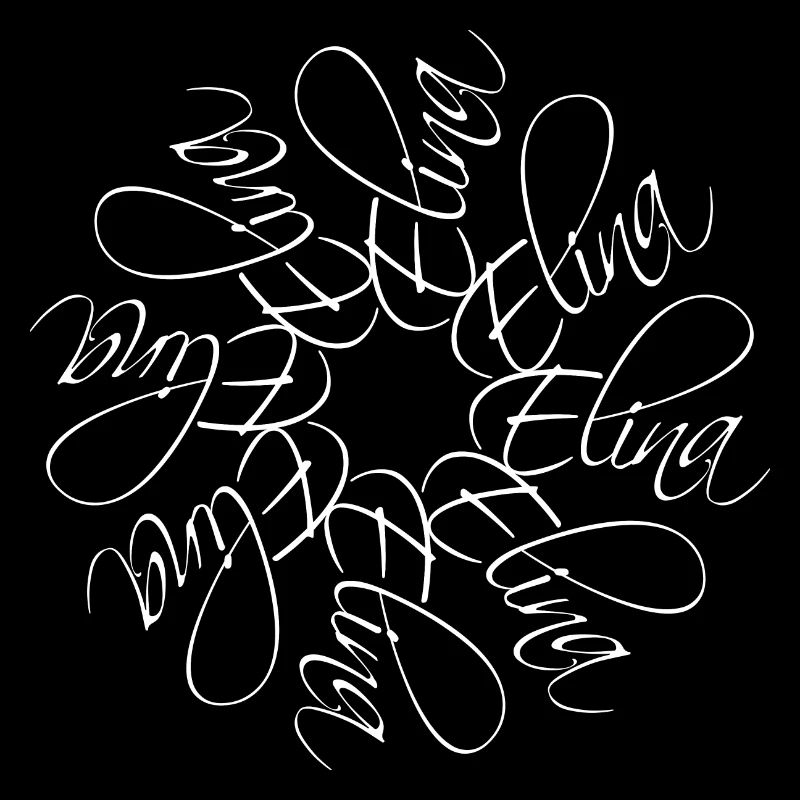 Elina Name Name Mandala