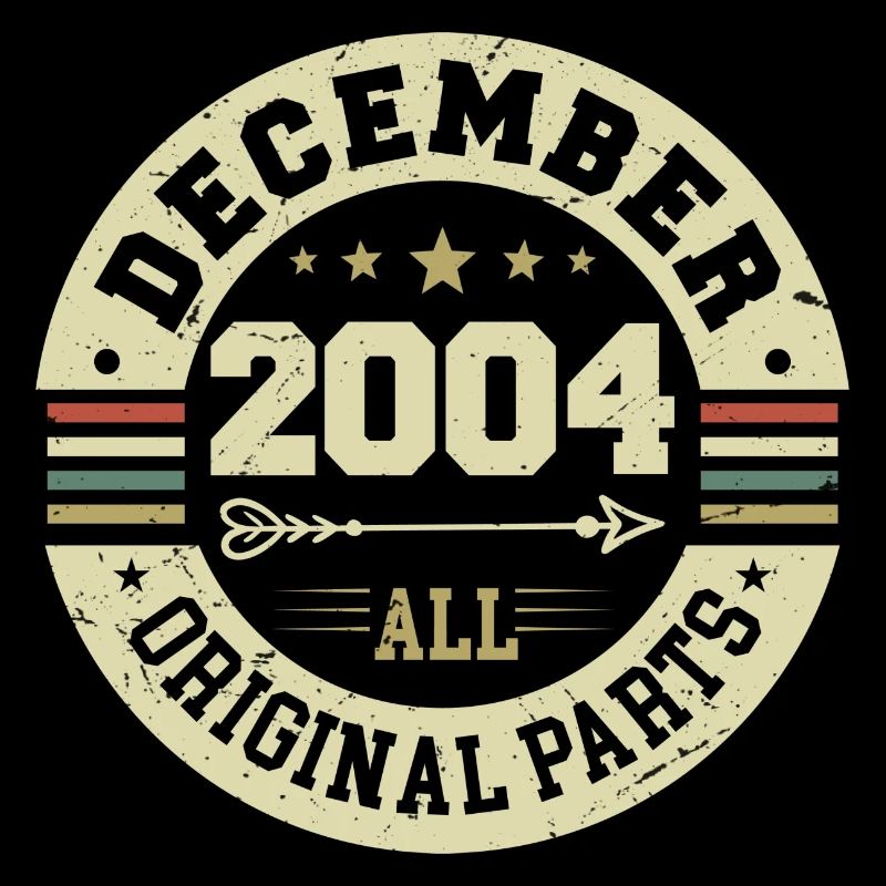 Légendes Anniversaire Décembre 2004 Naissance Cadeau