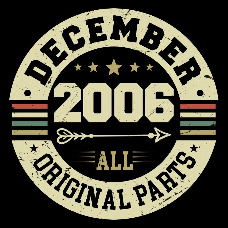 Legends Birthday December 2006 Born Gift
