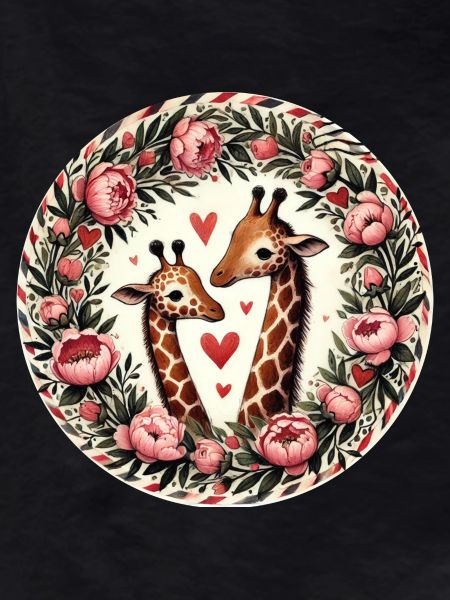 Girafes Saint-Valentin