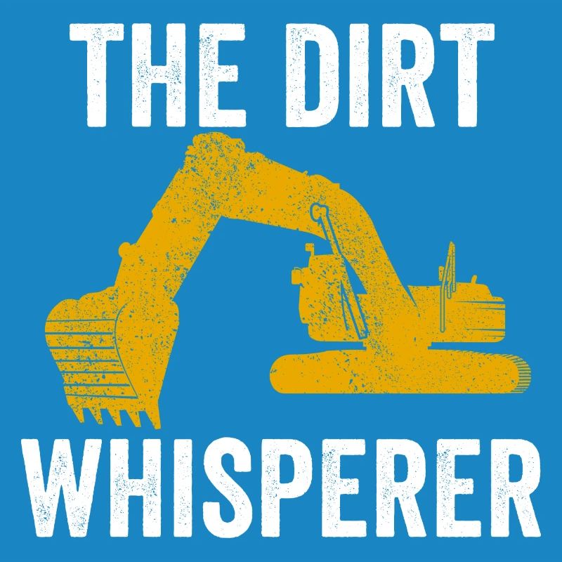 Excavator Construction Worker