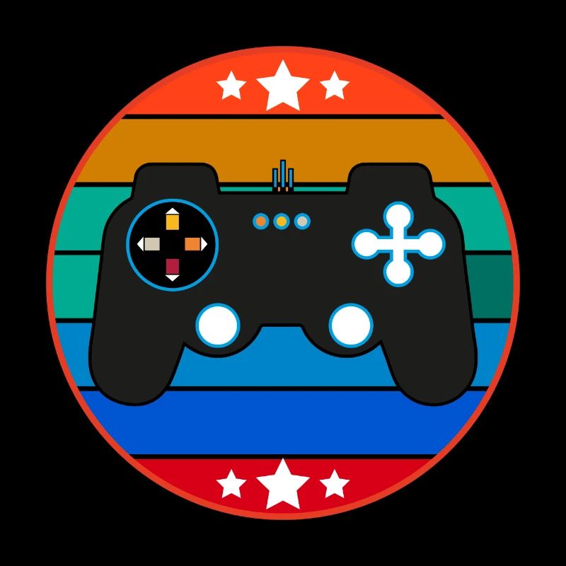 Vintage Retro Gaming Controller