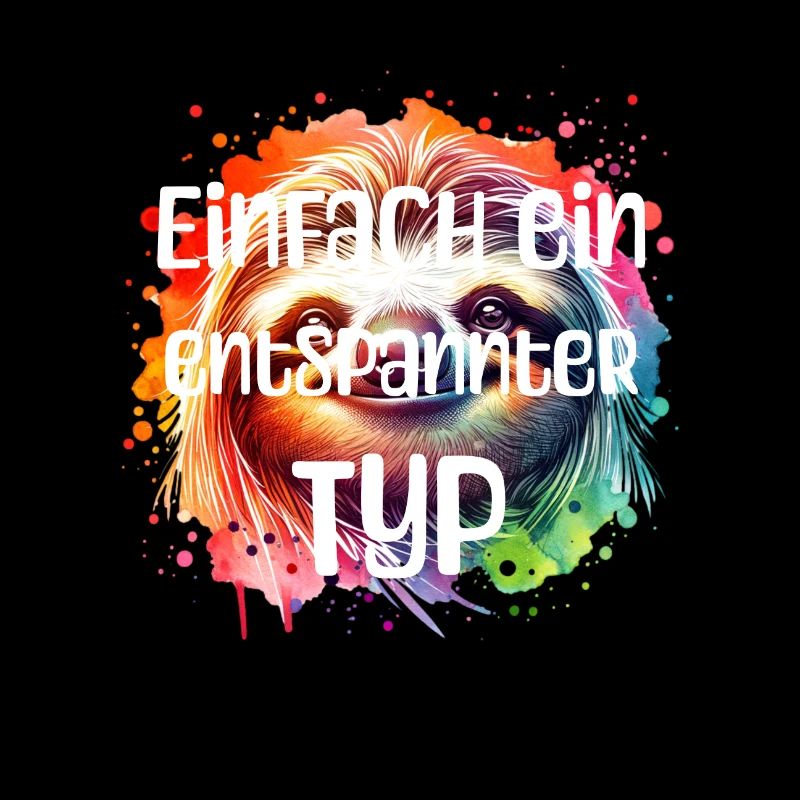 Entspannter Typ