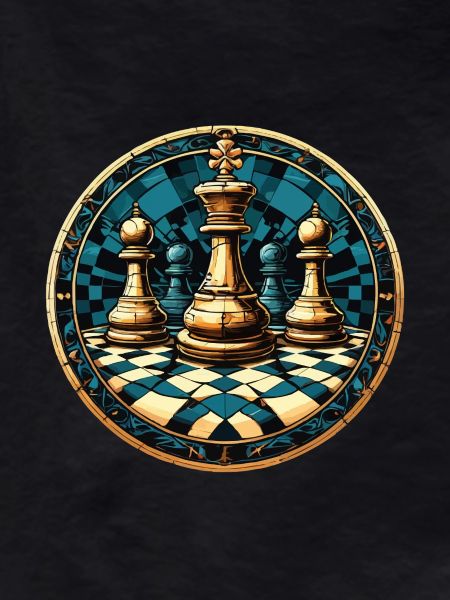 Schach Kreis Brett