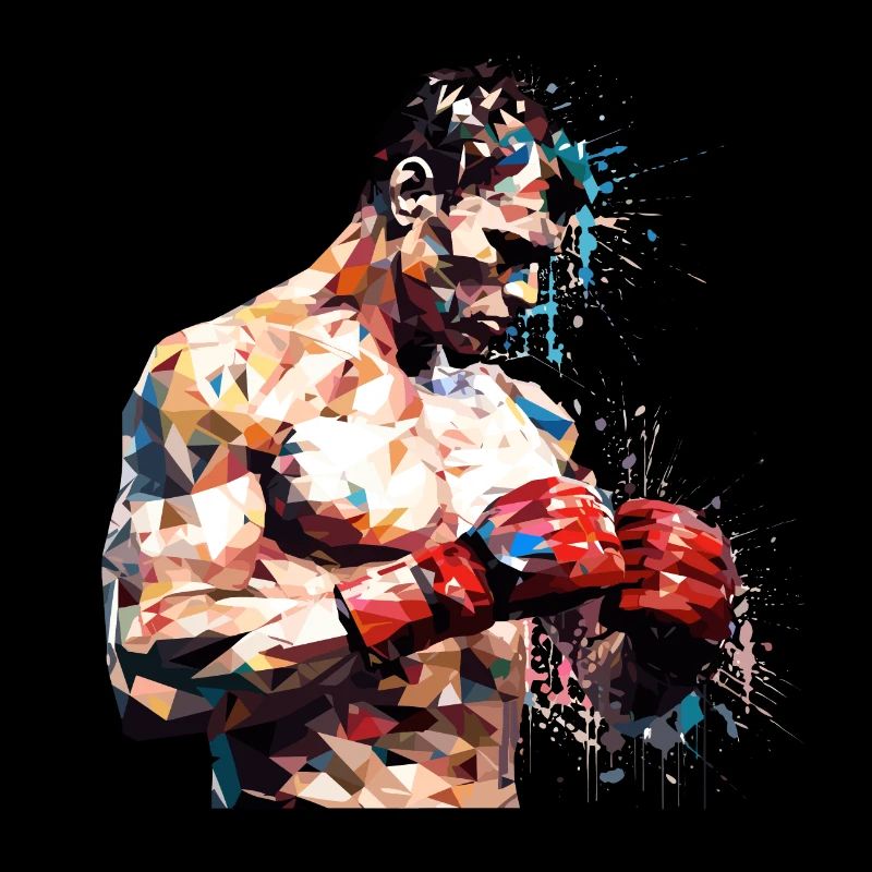 Boxe Boxer Sport Jeu Champion Abstrait