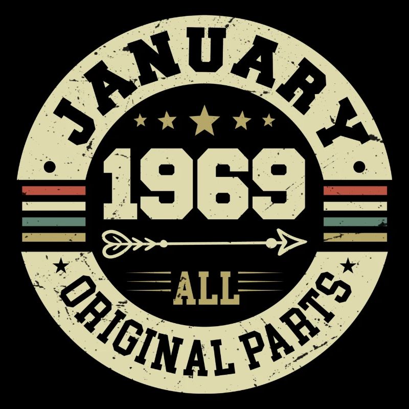 Janvier 1969 - Anniversaire en janvier 1969