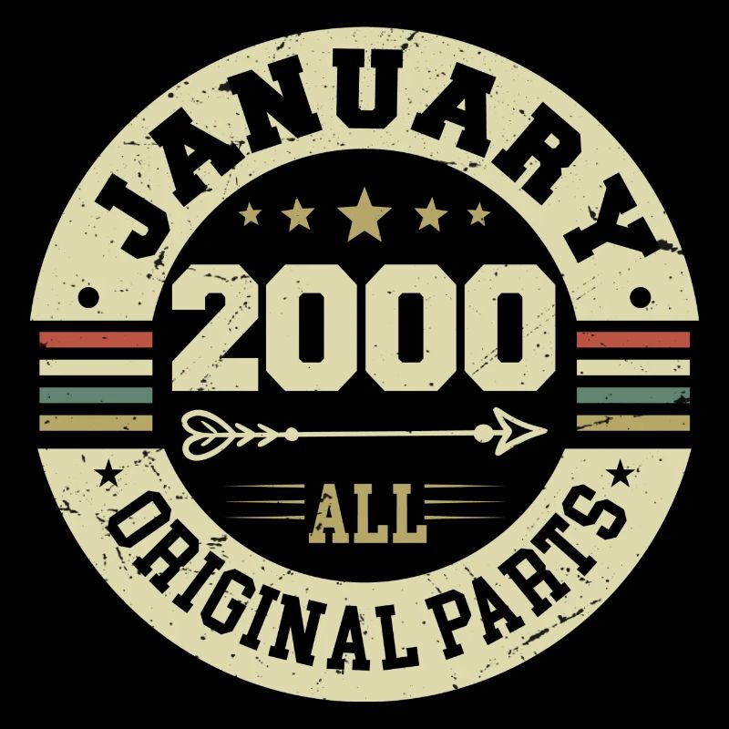 Janvier 2000 - Anniversaire en janvier 2000