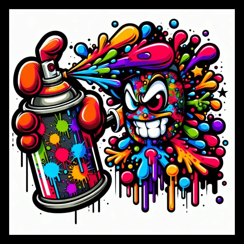 graffiti Spray can