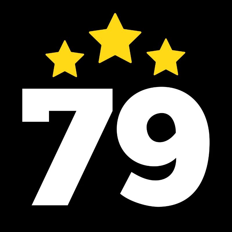 79 Jahre Stern - Geschenk zum 79. Jubiläum