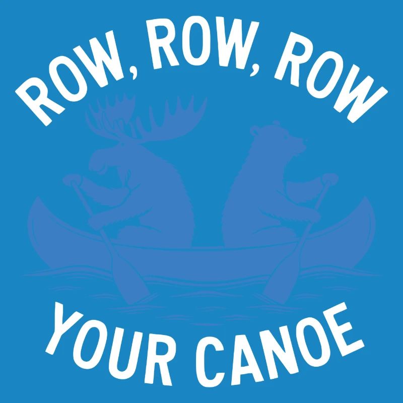 Rame, rame, rame ton canoë