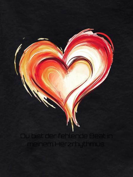 Hearts in unison.