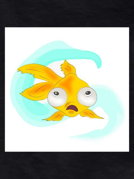 Fish with bulging eyes