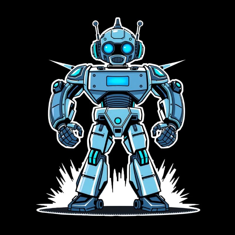 Cyber-Roboter – High-Tech Power