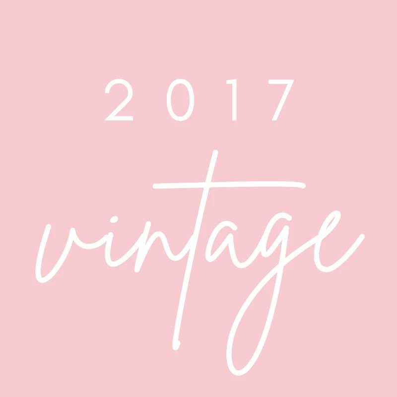 Anniversaire 2017 vintage