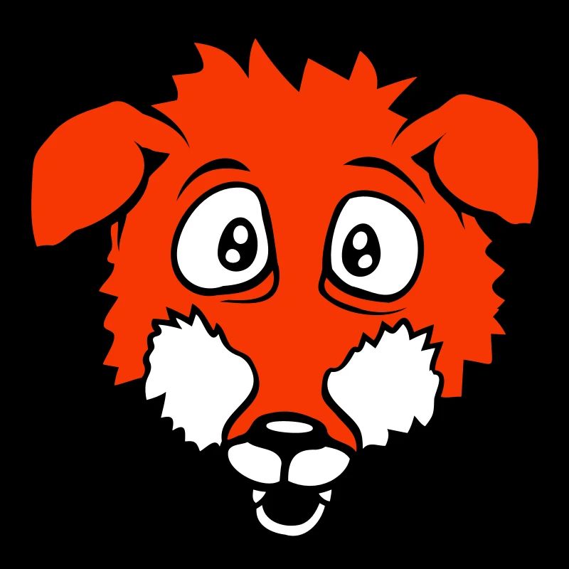 Fox Big Eyes Scared Happy Fear Cool