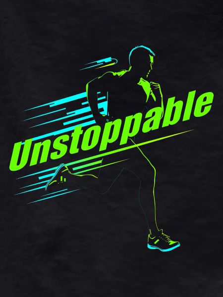 Running design - "Unstoppable"