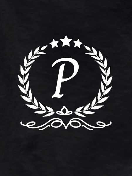 Letter p crown