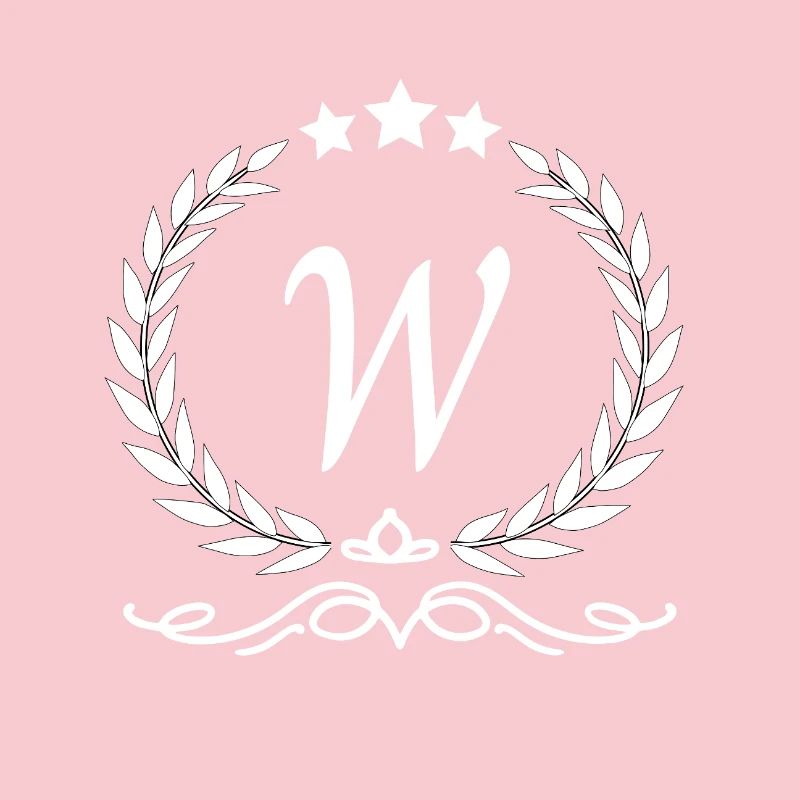 Letter w crown