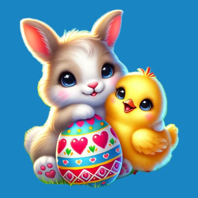 Easter Bunny Chick Egg