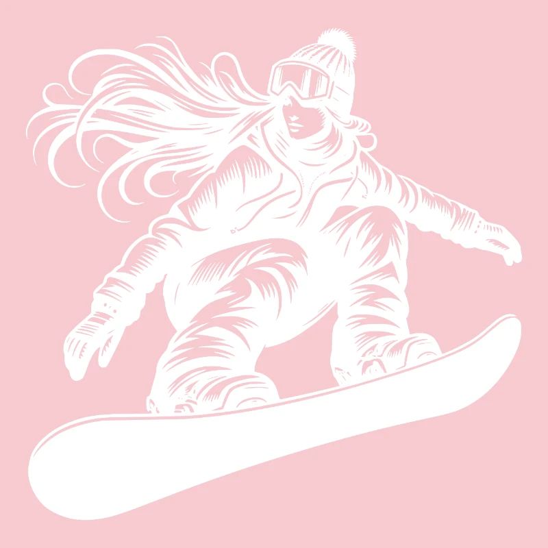 Snowboarder with snow goggles