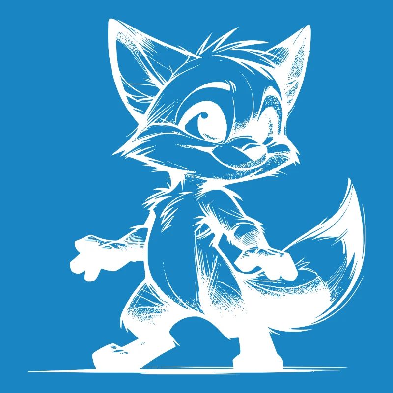 Clever Fox Sly Fox Drawing Sketch