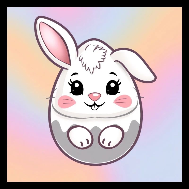 Eierglück mit Hase