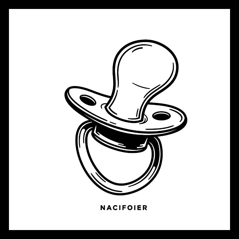 Baby on the way - cute pacifier