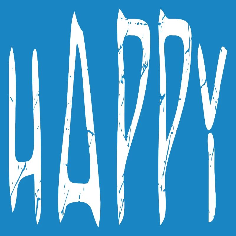 Joy Rough Typographic Pattern